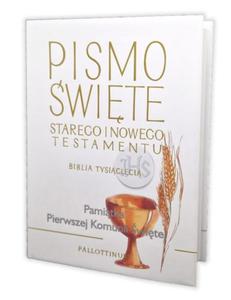 Pismo wite. Stary i Nowy Testament w obwolucie. Edycja Komunijna - 2860695991