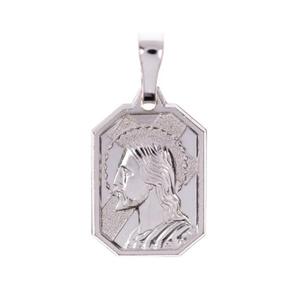 Medalik srebrny - JEZUS, prba 925, 2,57g - 2860697487