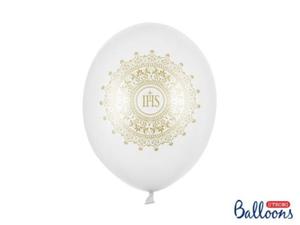 Balony dekoracyjne Komunia wita 27 cm - 2864694805