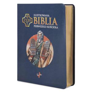 Ilustrowana Biblia pierwszego Kocioa okadka granatowa - 2868338075