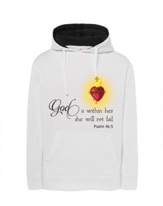 Bluza z nadrukiem religijnym - psalm 46:5 - 2876155811