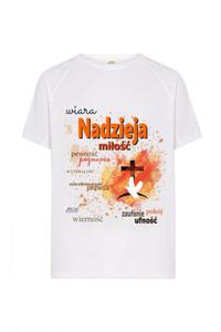 Koszulka z nadrukiem religijnym - Nadzieja - 2876155820