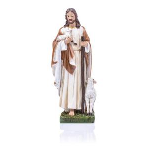 Figurka - Jezus Dobry Pasterz - 19 cm - 2876853178