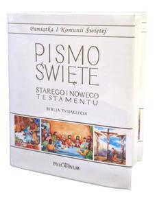 Pismo wite. Stary i Nowy Testament w obwolucie. Edycja Komunijna - 2878329922