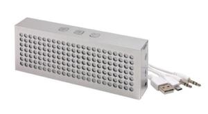 Gonik Bluetooth BRICK, srebrny - 2857029386