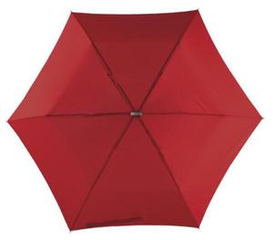 Parasol FLAT ciemnoczerwony - 2823663778