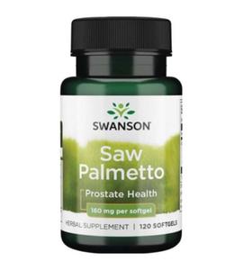 Saw Palmetto - Palma Sabaowa 160 mg 120kaps. Swanson - 2859925119