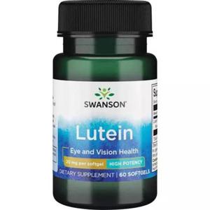 Luteina 20mg 60 kaps. Swanson - 2859925199