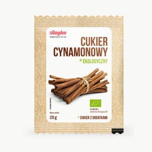 Cukier Cynamonowy BIO - Ekologiczny - 20g - 2859925351