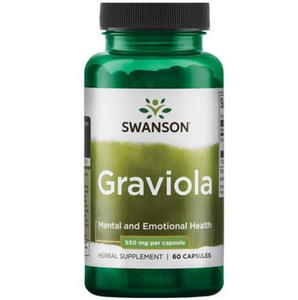 Graviola - Grawiola 530mg 60 kaps. Swanson - 2859925779