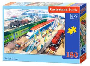 Puzzle 180 Train Station CASTOR Castorland - 2876913507