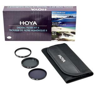 Zestaw filtrw Hoya 49mm UV(C) + CPL + NDx8 + Saszetka - 2870441296