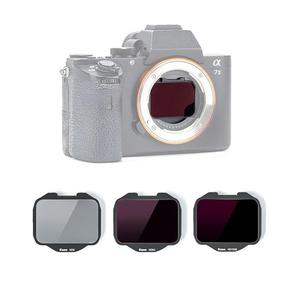 Zestaw filtrw Kase Clip-In (ND8/64/1000) przed matryc do aparatu Full Frame Sony A7 / A9 / A1 / FX3 / ZV-E1 - 2876214340