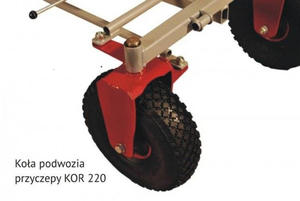 Podwozie przedniego wzka transportowego KOR 220 do cignikw Dakr Panter - 2838507027