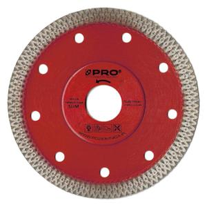 PRO WT-DD-C115S Tarcza diamentowa do ceramiki TURBO SLIM 115mm x 1.2mm x 22.2mm (3-01-10-WT-120 30110WT120) - 2861466557