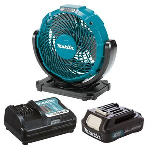 MAKITA CF100DZ + akumulatorowy wentylator 18cm CXT 10,8V - 12V + 1x 2,0Ah Li-Ion / zasilacz 230V - 2861466571