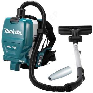 MAKITA DVC261ZX11 BODY akumulatorowy odkurzacz plecakowy 2x LXT 18V 85W BLDC filtr HEPA 3 biegi - 2861467337