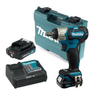 MAKITA TW161DSAE akumulatorowy klucz udarowy 165Nm uchwyt kwadratowy 1/2" 2 biegi Li-Ion BLDC CXT 10.8V - 12V Max 2,0Ah (silnik bezszczotkowy) - 2861467968