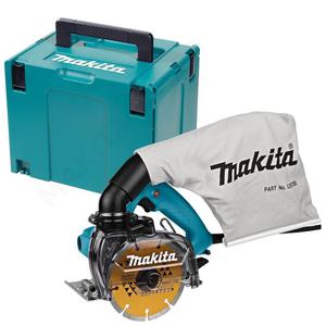 MAKITA 4100KBJ przecinarka z tarcz diamentowa do cicia na sucho 125mm 1400W MAKPAC (bruzdownica) - 2874024228