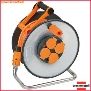 BRENNENSTUHL professionalLINE 9191334200 przeduacz bbnowy H07BQ-F 33m 3x 1,5 230V BREMAXX-PUR 3G1,5 IP44 stalowy korpus - 2861468098