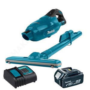 MAKITA DCL282FZ akumulatorowy odkurzacz samochodowy LXT 18V Li-Ion BLDC 60W LED 3 biegi + 1 aku. 5Ah - 2861468217