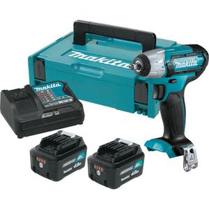 MAKITA TW140DSMJ kluczyk udarowy CXT 10.8V Li-Ion 140Nm 3/8" 2x 4.0Ah MAKPAC (klucz 12V max CXT) - 2861468424