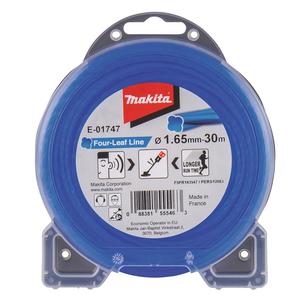 MAKITA E-01747 yka tnca 1,65mm "koniczyna" 30m do kos podkaszarek wykaszarek - 2878593369