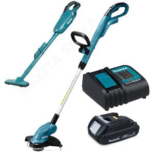 MAKITA DUR181Z + DCL182Z akumulatorowa podkaszarka + odkurzacz samochodowy LXT 18V Li-Ion + 1x aku. 1.5Ah adowarka - 2861469320