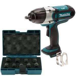 MAKITA DTW450Z BODY akumulatorowy kluczyk udarowy 440Nm 1/2" 18V Li-Ion + B-66232 nasadki udarowe 1/2" CR-MO - 2863854473