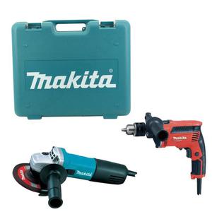 MAKITA 9558HNR + MT M8103 szlifierka ktowa 125mm 840W + wiertarka udarowa 430W 13mm - 2865071777