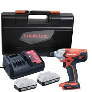 MAKTEC by MAKITA MT691Z akumulatorowa zakrtarka udarowa 1/4" HEX 135Nm + 2x 1.5Ah 18V Seria G - 2865154335