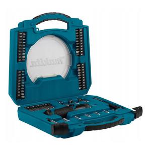 MAKITA D-42020 Komplet akcesoriw 65 elementw bity, nasadki, grzechotka, wkrtak, przeduka - 2866595698