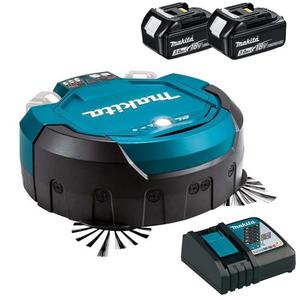 MAKITA DRC200RF bezprzewodowy automatyczny akumulatorowy odkurzacz przemysowy robot do 1200m + 2x akumulator BL1830B / 18V / 36V + adowarka - 2868878600