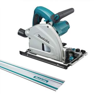 MAKITA SP6000 rczna pia / pilarka tarczowa-zagbiarka 165mm 1300W + szyna prowadzca 3,0m - 2868878640