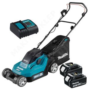 MAKITA DLM382RF2 akumulatorowa kosiarka 38cm 40L 2x18V LXT 18V 3,0Ah XPT Li-Ion - 2878747803