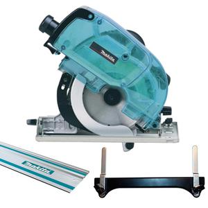 MAKITA 5017RKB pilarka tarczowa 190mm 1400W + 199141-8 szyna prowadzca 1.5m + 192505-5 adapter do szyny prowadzcej - 2869298230