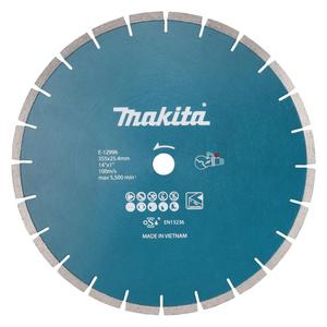 MAKITA E-12996 tarcza diamentowa segmentowa 355x25,4mm do cicia betonu do przecinarki CE001G2 - 2870085248