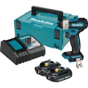 MAKITA DTD157RAJ akumulatorowa zakrtarka udarowa 140Nm 1/4" HEX LXT 18V Li-Ion XPT BLDC + 2x aku 2.0Ah + adowarka + walizka MAKPAC - 2870260836