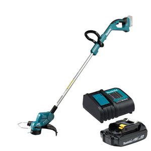 MAKITA DUR193SA1 akumulatorowa ykowa podkaszarka / kosa do trawy 26cm LXT XPT 18V 1x 2.0 Ah Li-Ion - 2870823285