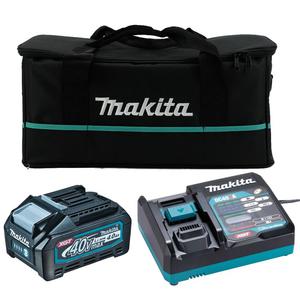 MAKITA 1x BL4040 + DC40RA zestaw zasilajcy jeden akumulator 4,0Ah + szybka adowarka XGT 40V Max + torba - 2871737029