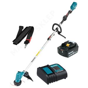 MAKITA DUR191LRGX3 akumulatorowa podkaszarka 30cm skadana LXT 18V 1x 6,0Ah Li-Ion BLDC XPT ADT (kosa) - 2872816774