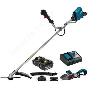 MAKITA DUR369ART2 akumulatorowa podkaszarka 43cm 1,36KM LXT 18V 5,0Ah 2X18V=36V Li-Ion BLDC XPT ADT AFT (kosa) - 2878025606