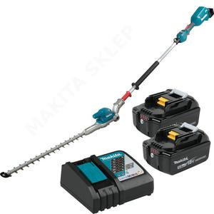 MAKITA DUN500WRTE akumulatorowe noyce do ywopotu na wysigniku 50cm amane LXT 18V 2x 5,0Ah Li-Ion BLDC XPT (BL MOTOR) - 2872966390