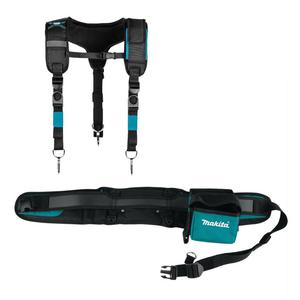 MAKITA 162850-2 Pas biodrowy z pojemnikiem do ogrodu, remontu + E-05393 Szelki wspomagajce z uchwytem na telefon - 2874563545