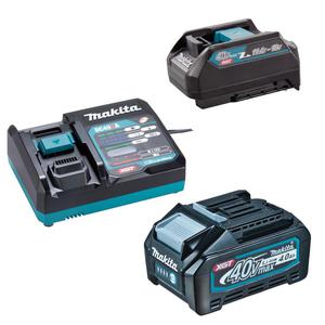 MAKITA DC40RC szybka adowarka do akumulatorw XGT 40V + ADP10 adapter do akumulatorw LXT 18V / 14,4V + BL4040 akumulator XGT 40V Max 4,0Ah Li-Ion - 2878593563