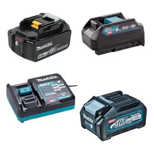 MAKITA DC40RC szybka adowarka XGT 40V + ADP10 adapter do LXT 18V / 14,4V + BL4040 akumulator XGT 40V Max 4,0Ah + BL1850B akumulator 18V / 5.0Ah LXT - 2878593564