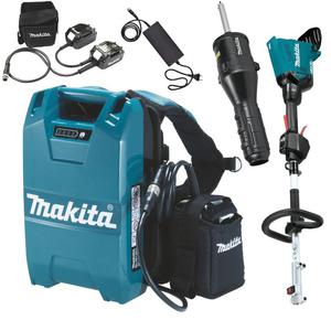 MAKITA BL36120A akumulatorowy plecak zasilajcy 36V 12Ah 432Wh z adowark + adapter LXT 36V + MAKITA 197718-3 adapter 2x18V =36V + DUX60Z MULTISYSTEM - 2878593570