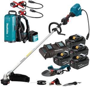 MAKITA UR201CZ BODY akumulatorowa podkaszarka / kosa 43cm 1,36KM 1000W PDC connect 36V BLDC XPT ADT AFT + oraz MAKITA PDC01Z PDC connect 36V + 4x 5.0A - 2878747904