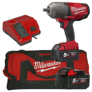 MILWAUKEE M18CHIWP12-502B Klucz udarowy 813Nm 1/2" uchwyt kwadratowy 5,0Ah FUEL (4933446247) - 2832331128