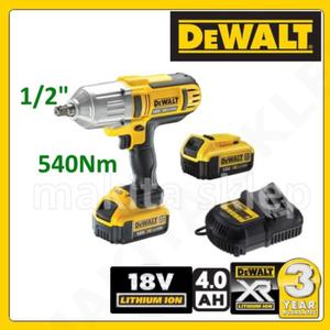 DeWALT DCF889M2 Klucz udarowy, zakrtarka XR Li-Ion 18V z wysokim momentem obrotowym 540Nm (2 akumulatory 18V/4.0Ah DCB182 adowarka DCB105) - 2832331544